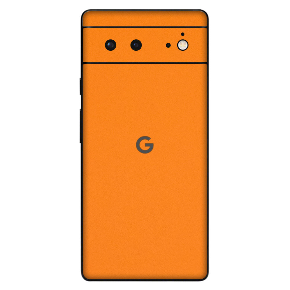 Pixel6a Orange Back Cover