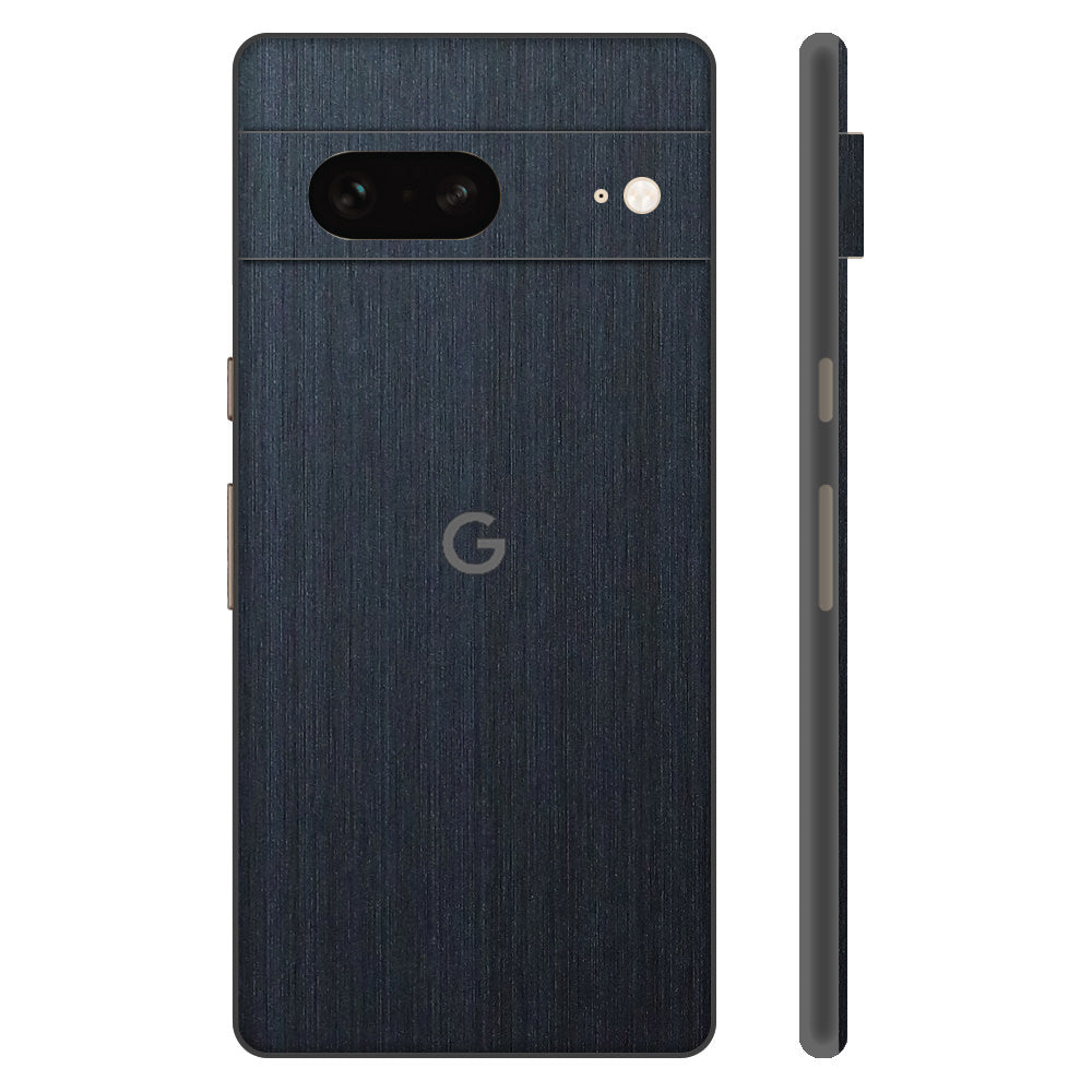 Pixel7 Navy Brushed Metal Back Cover