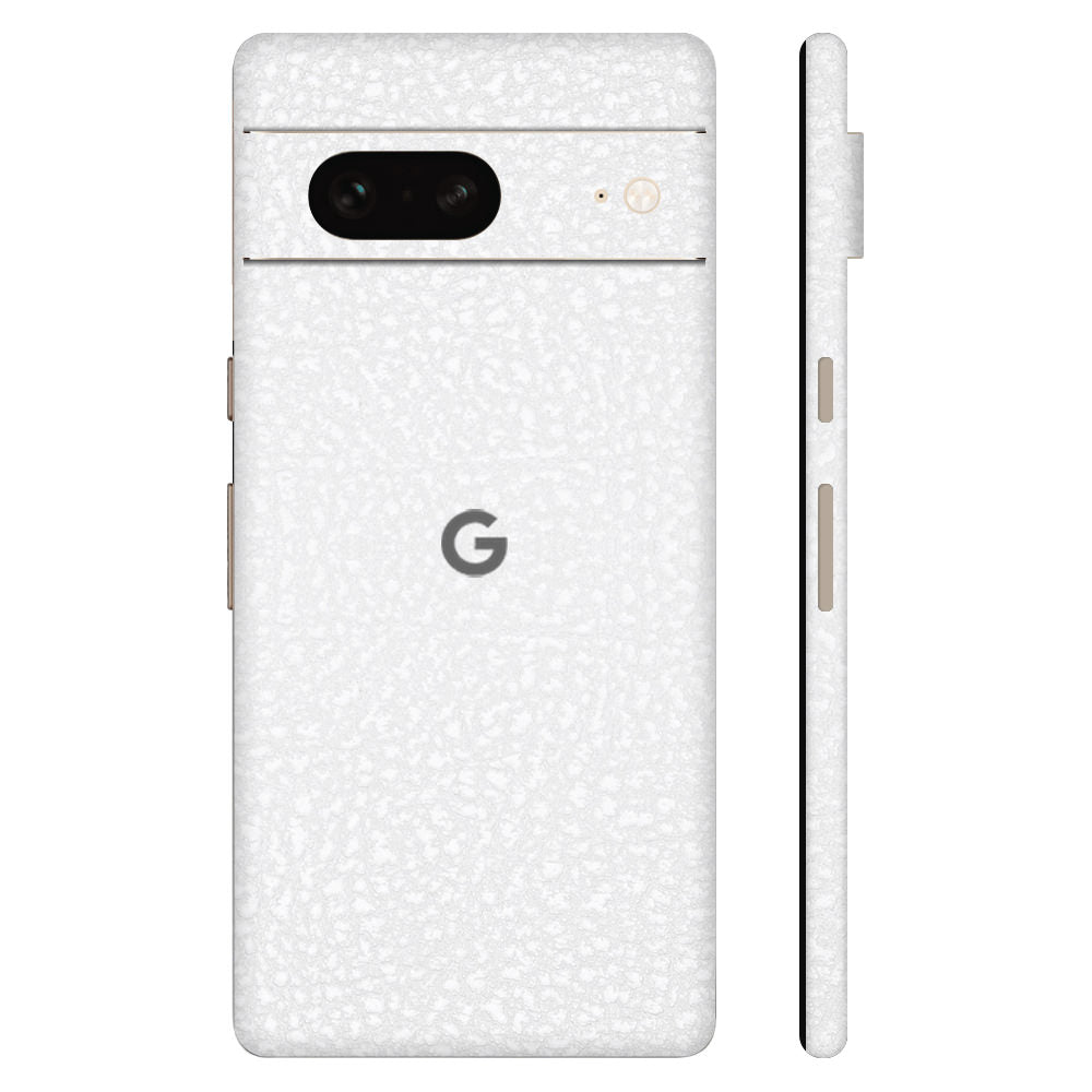 Pixel7 White Leather Full Surface Cover