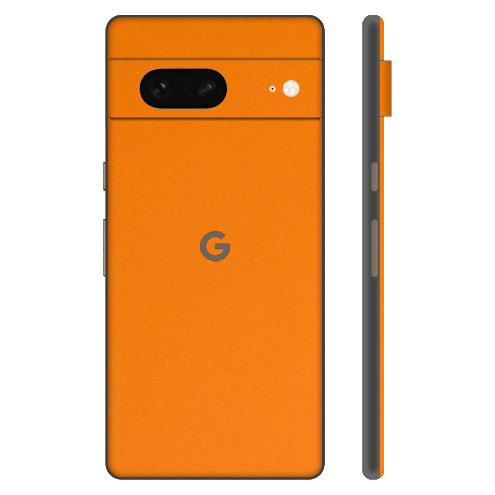 スキンシール Pixel8 オレンジ 背面カバー – wraplus